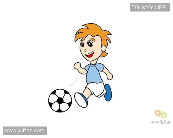 简笔画风格足球明星头像创意设计展示与灵感分享